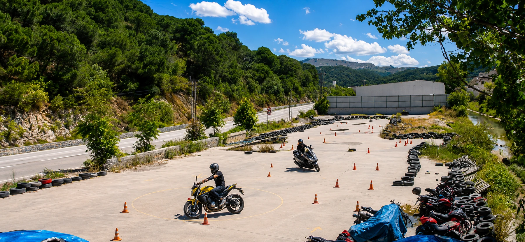 A1 eğitim motosikleti