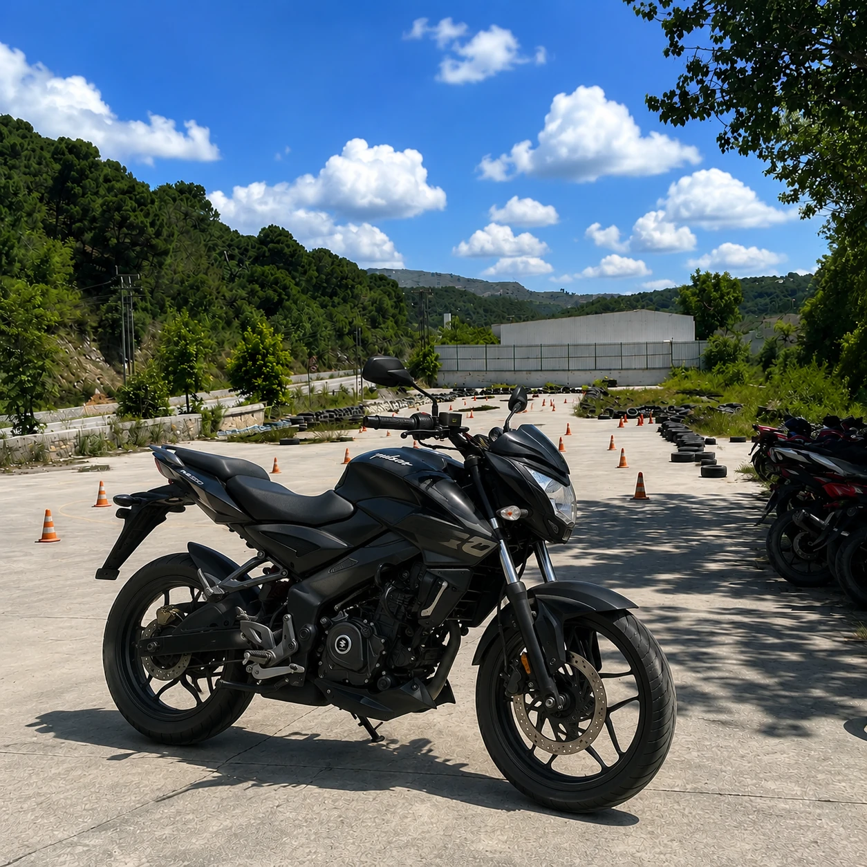 A2 eğitim motosikleti Bajaj Pulsar NS200